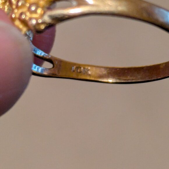 Black Hills Gold Ring - Picture 2 of 2